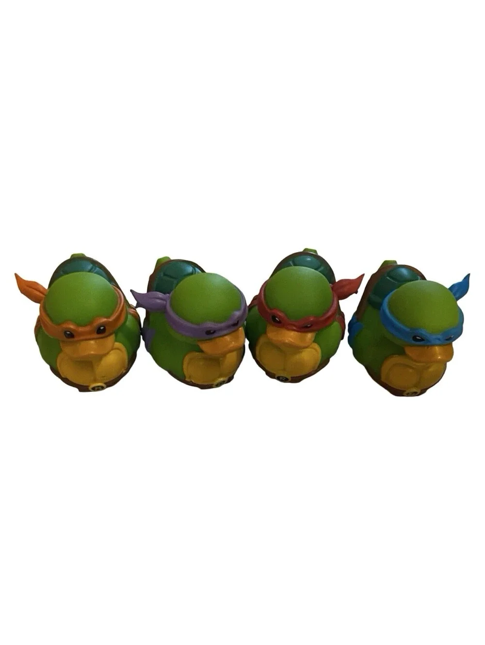 Tubbz Teenage Mutant Ninja Turtles 4pc Collectible Ducks Rubber Ducks